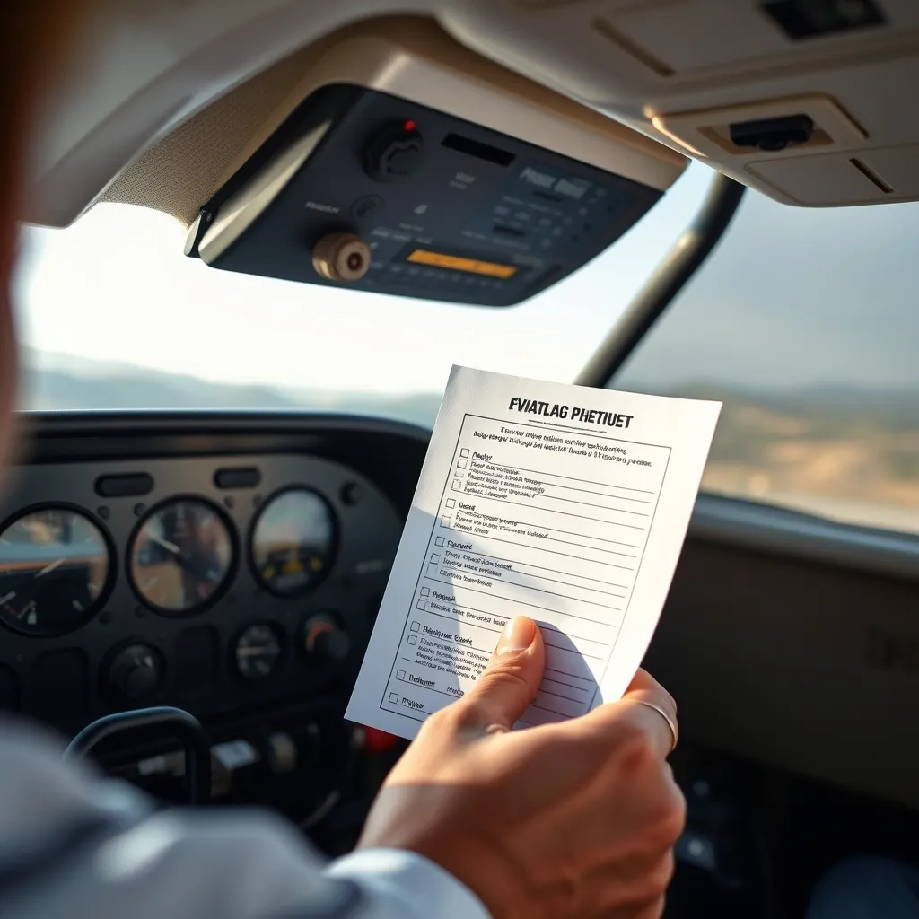 Checklisten-Praxis im Cockpit: Warum „Flow, dann Checkliste“ der Standard ist